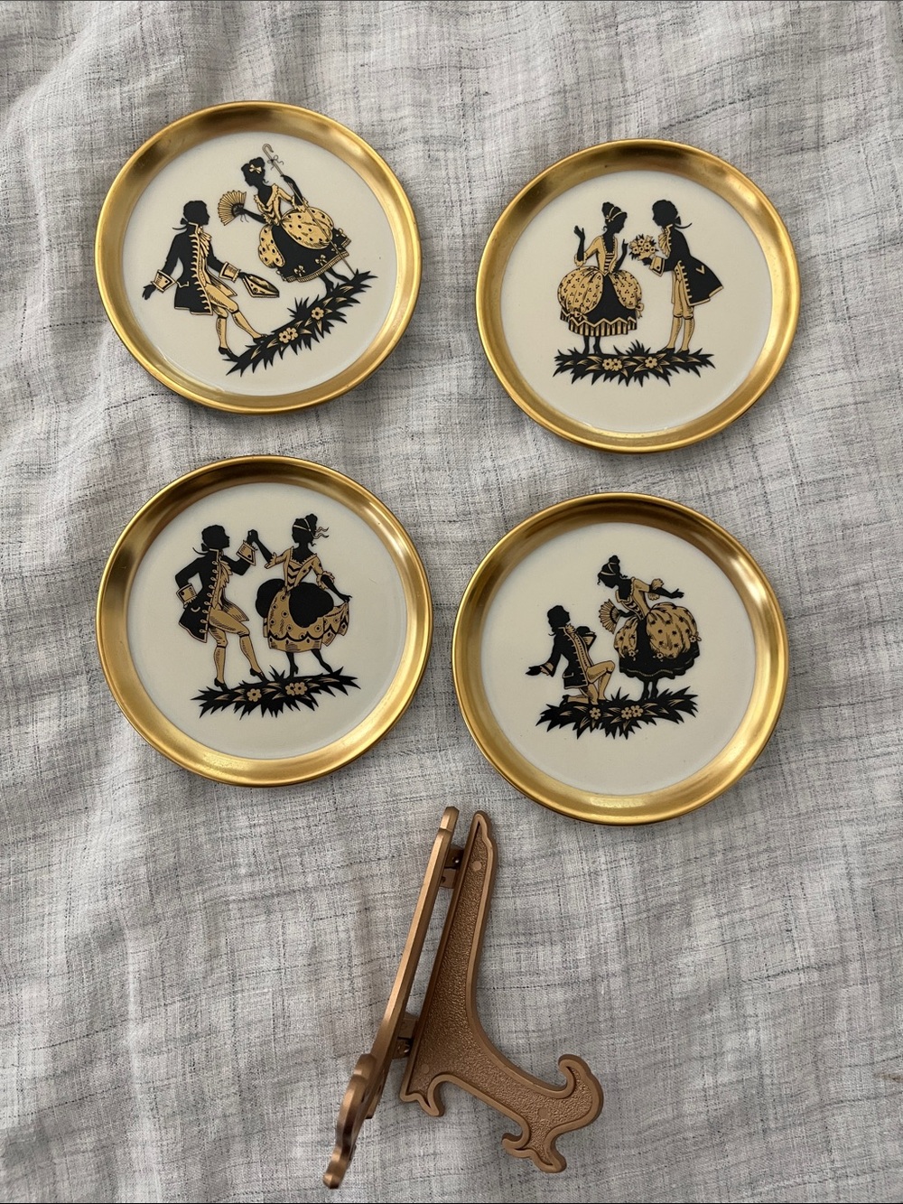 Vintage Furstenberg porcelain mini plates